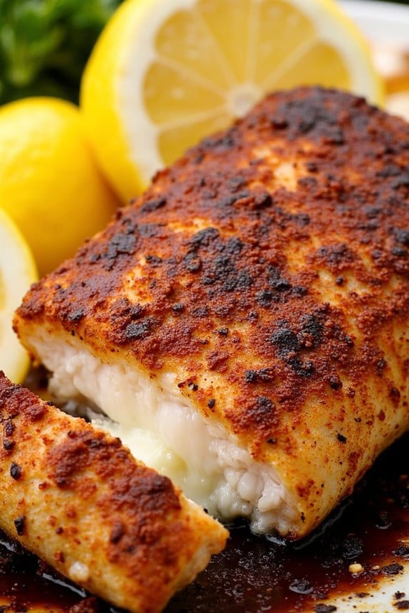 blackened fish grilling technique