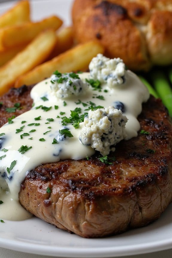 blue cheese steak delight