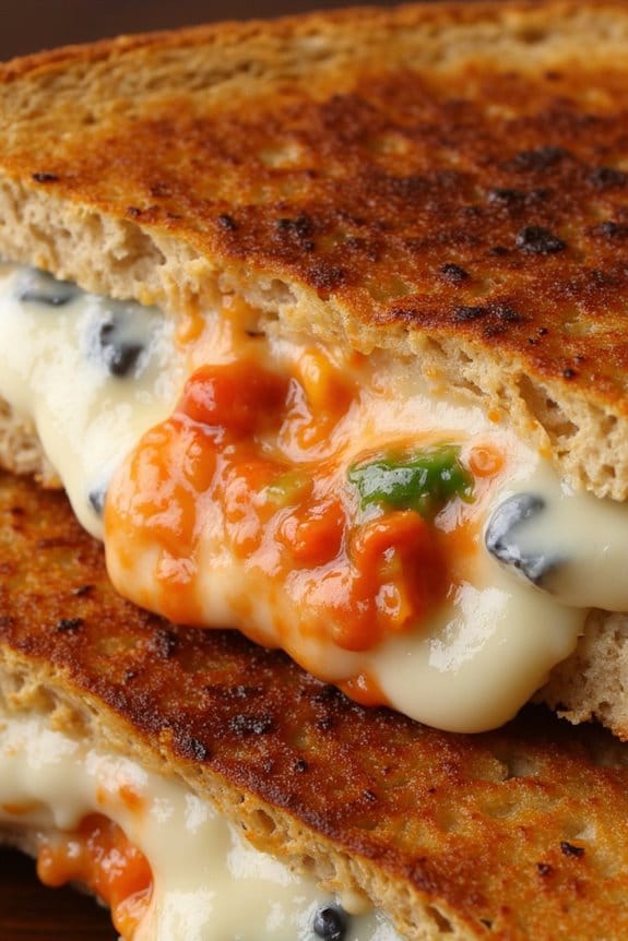 bold cheese and kimchi