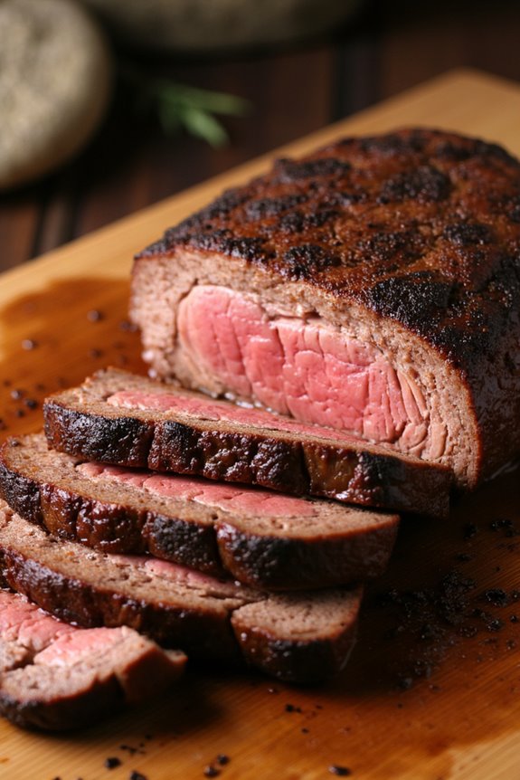bold coffee rubbed grilled steak