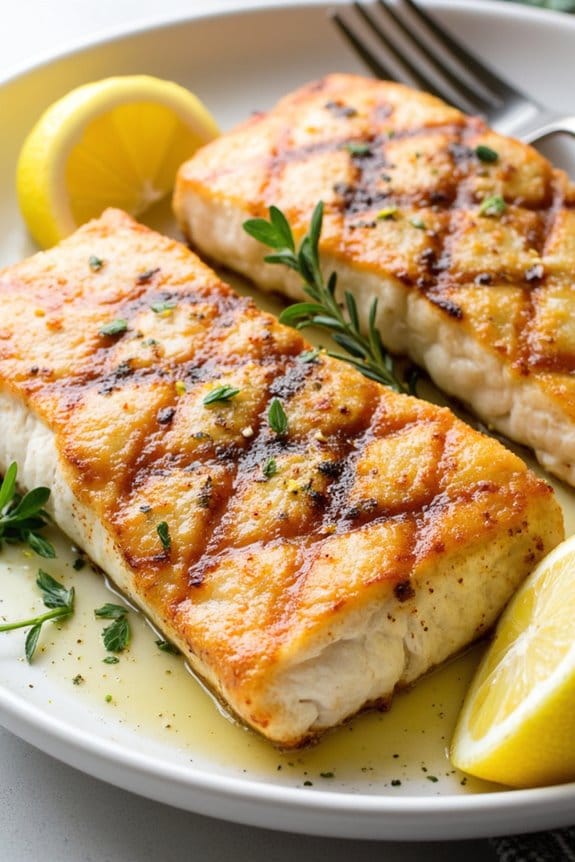 bold lemon zest swordfish