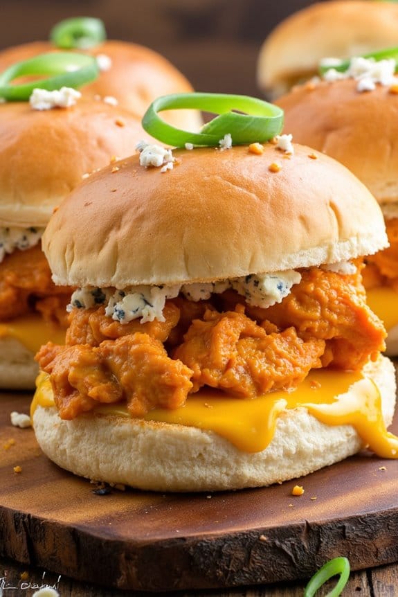 buffalo chicken slider delight