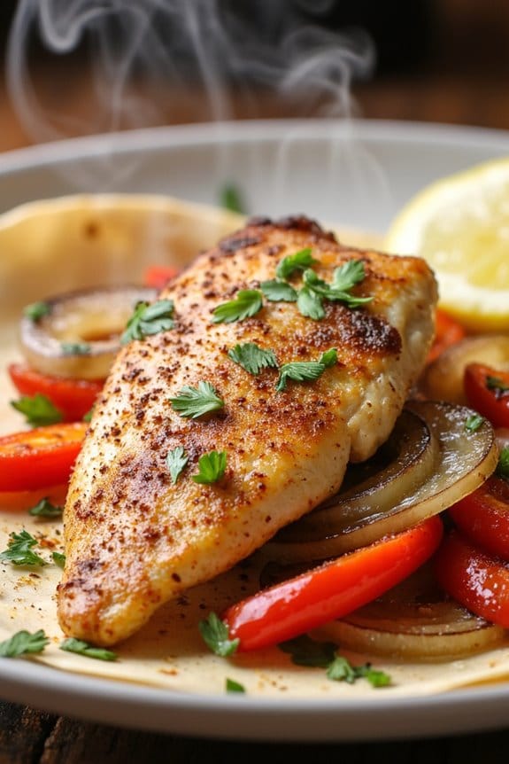 cajun flavored grilled fish wraps