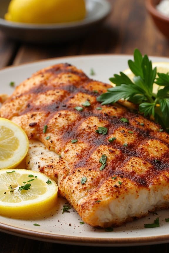 cajun grilled snapper recipe