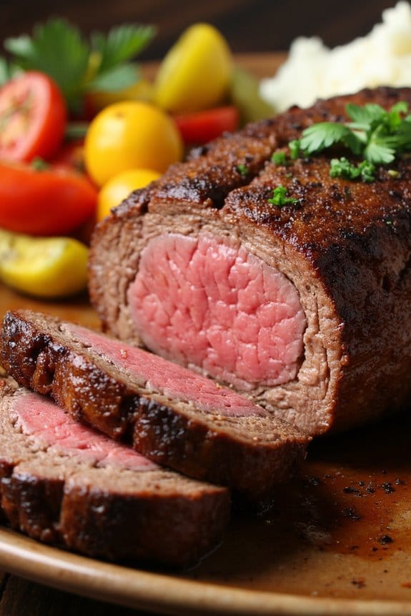 cajun seasoned juicy sirloin steak