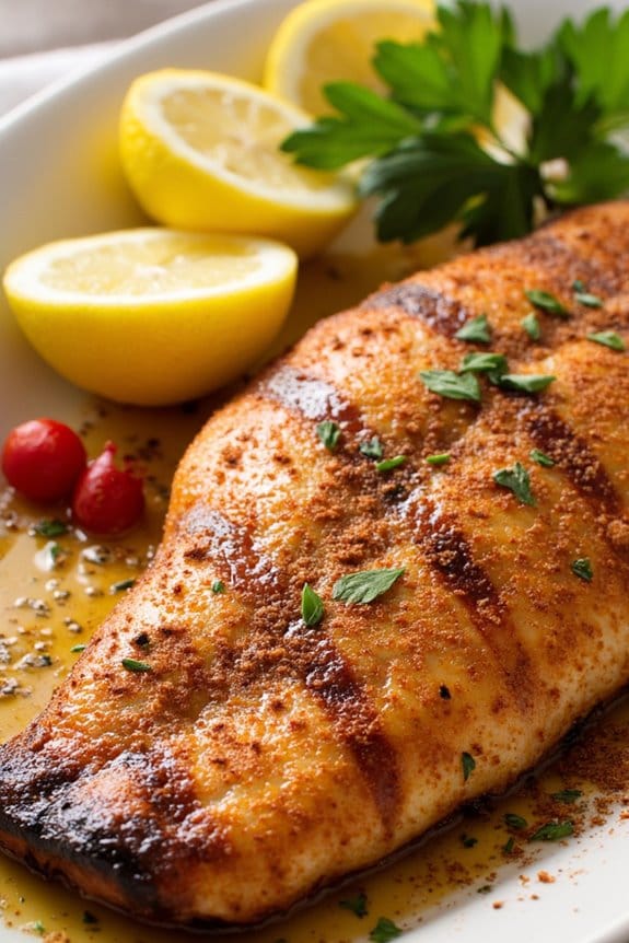 cajun spiced grilled catfish recipe