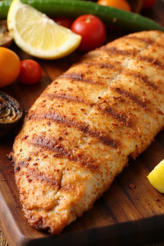 cajun spiced grilled catfish recipe
