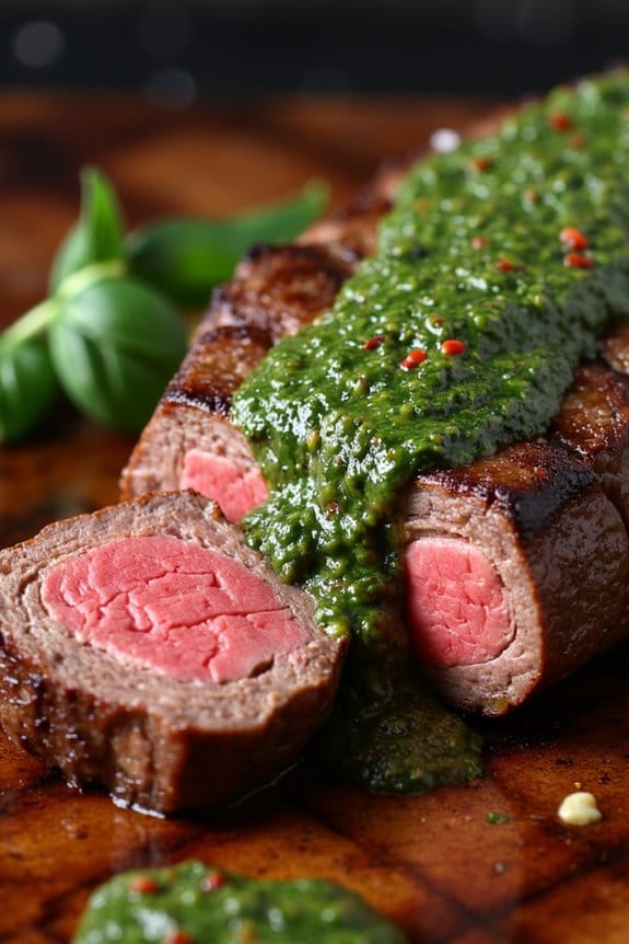 chimichurri sirloin grilled delight