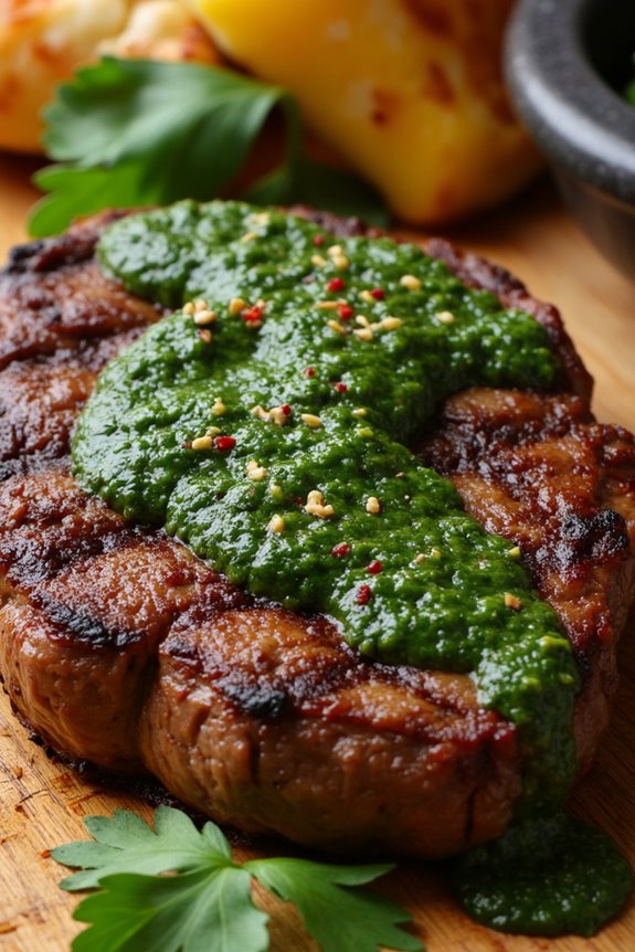 chimichurri steak grilling recipe