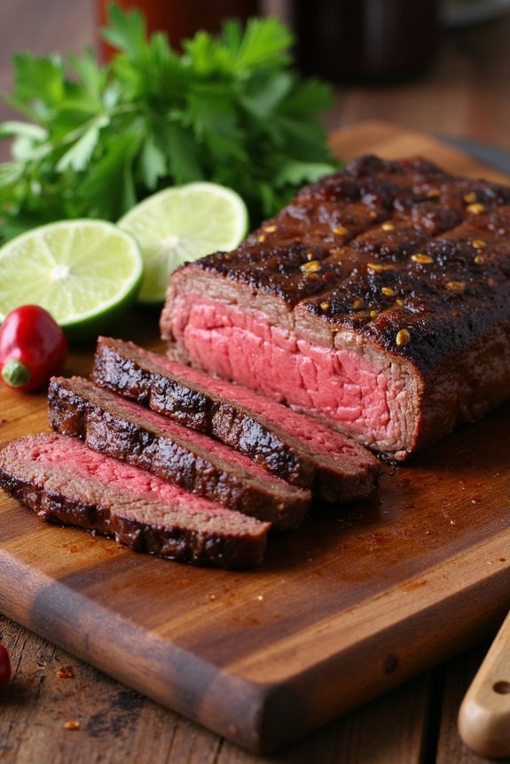 chipotle lime grilled steak