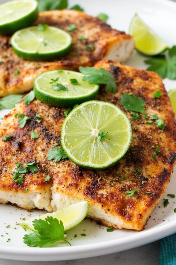 cilantro lime grilled fish