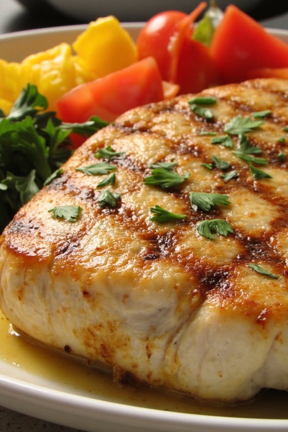 citrus garlic swordfish delight