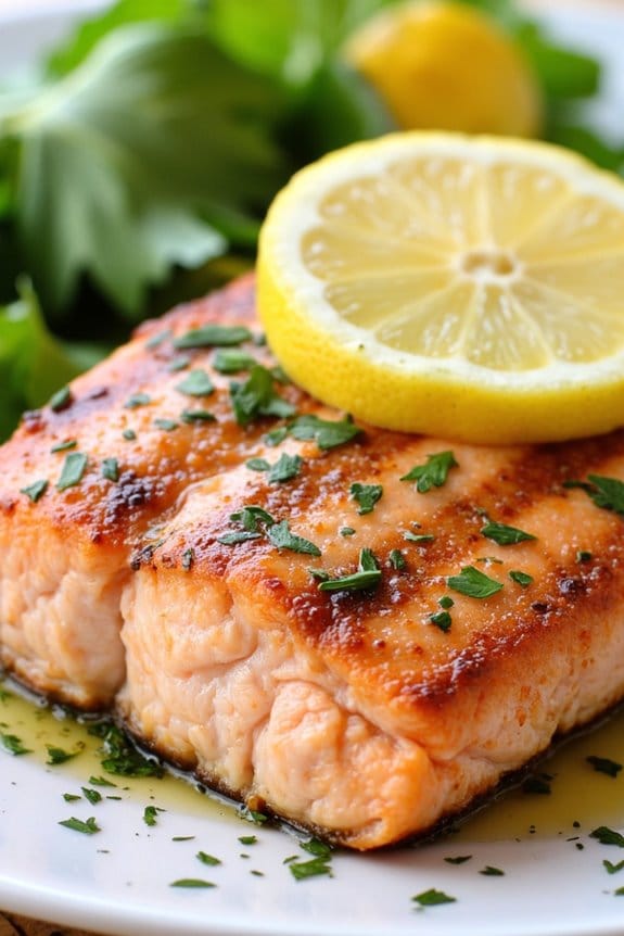 citrus herb grilled salmon
