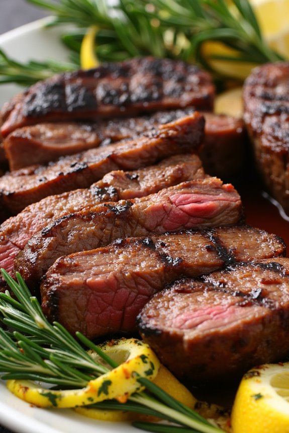 citrus herb marinated sirloin