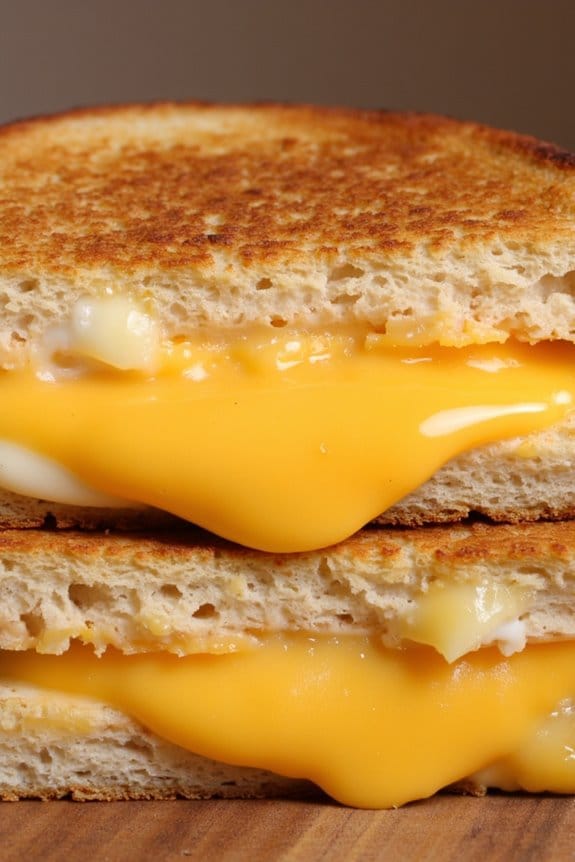 classic cheddar grilled cheese