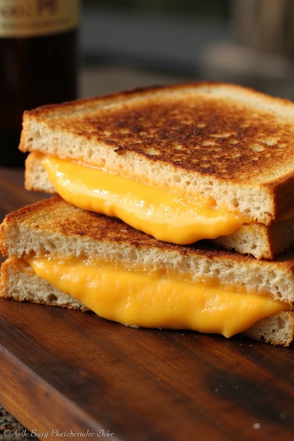 classic cheddar grilled cheese