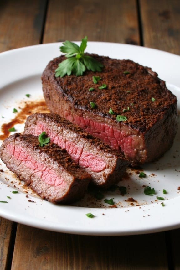 coffee infused porterhouse steak recipe
