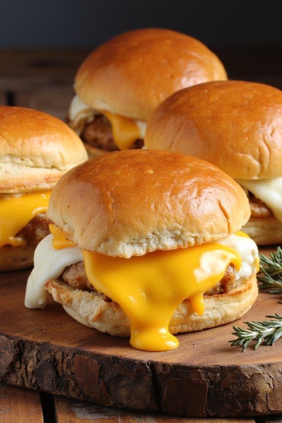 delicious bite sized grilled cheese