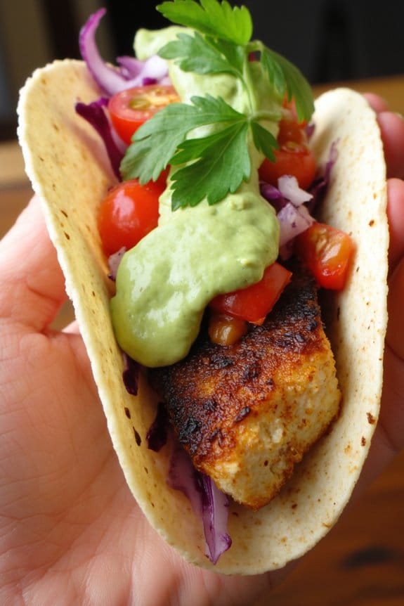 delightful grilled fish tacos