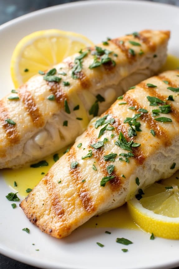 delightful grilled snapper dish