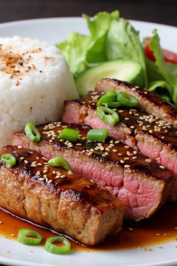 flavorful grilled tuna steaks