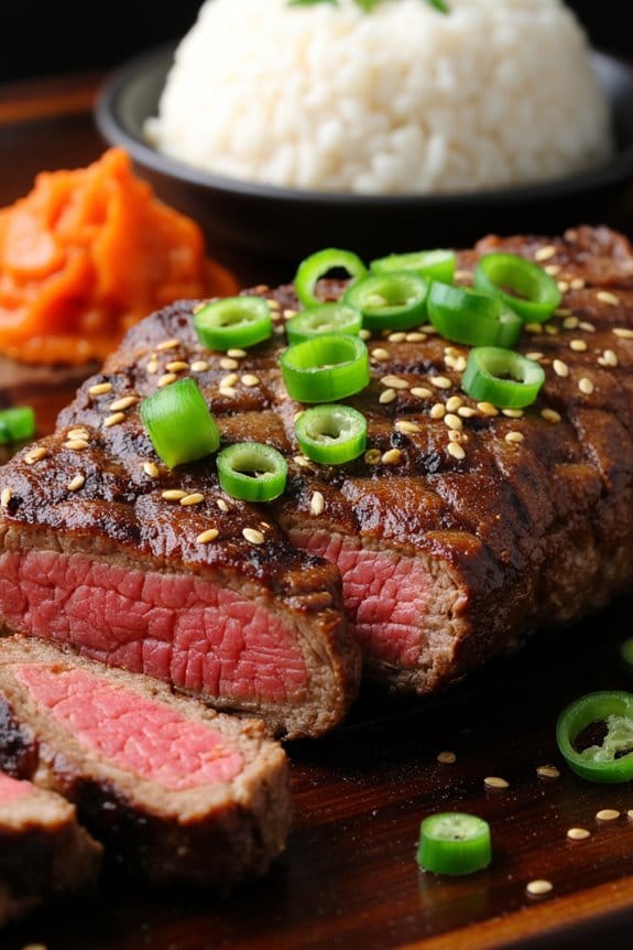 flavorful korean bbq steak