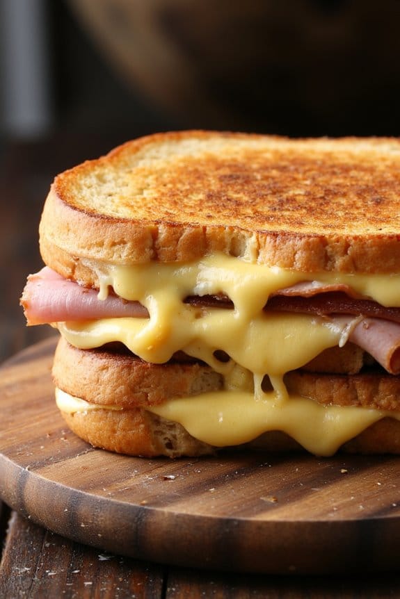 french grilled cheese delight