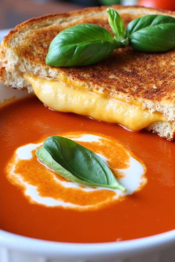 gouda grilled cheese comfort food