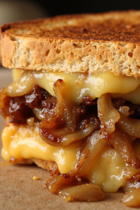 gouda grilled cheese delight