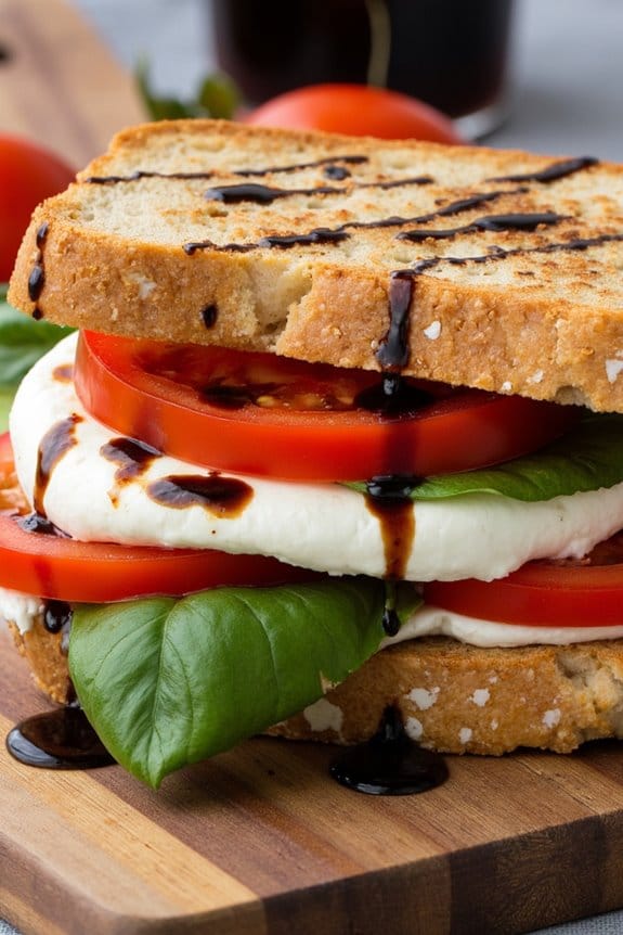 gourmet caprese panini recipe