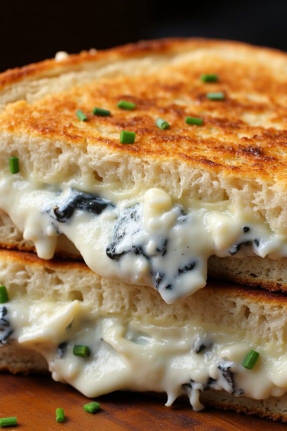gourmet garlic blue cheese