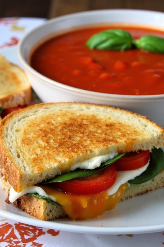 gourmet grilled cheese pairing