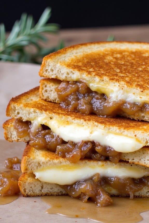 gourmet grilled cheese sandwich