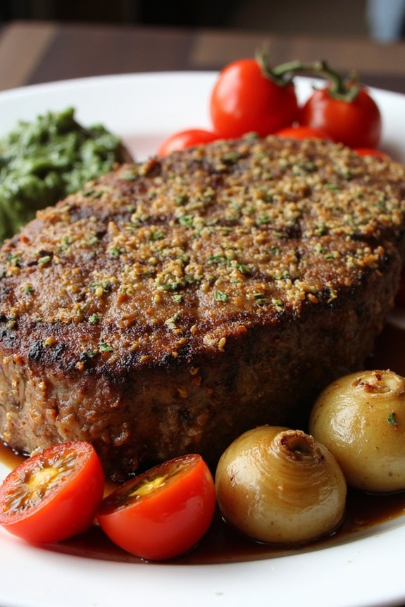 gourmet grilled steak garnishes