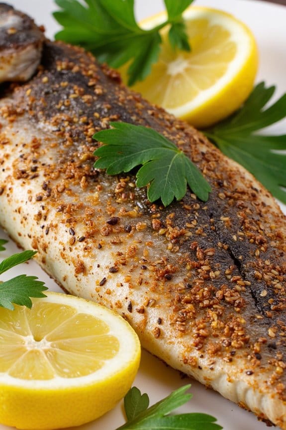 grilled branzino with za atar