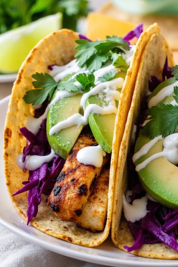 grilled fish taco delight
