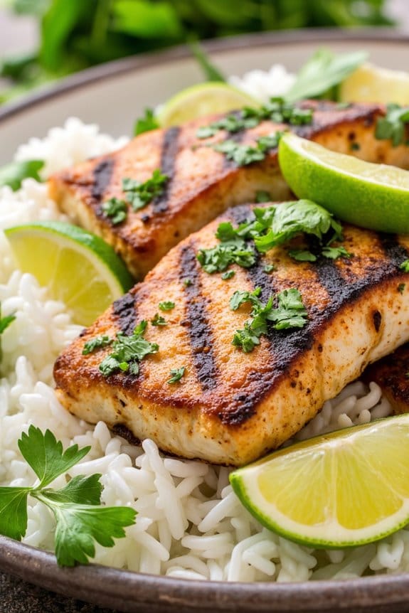 grilled mahi mahi with marinade