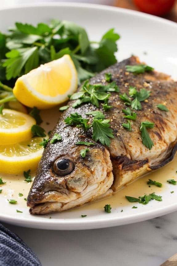 grilled mediterranean sea bass recipe