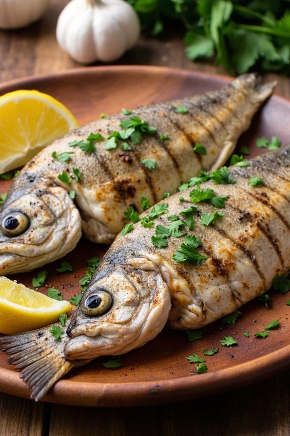 grilled red mullet delight