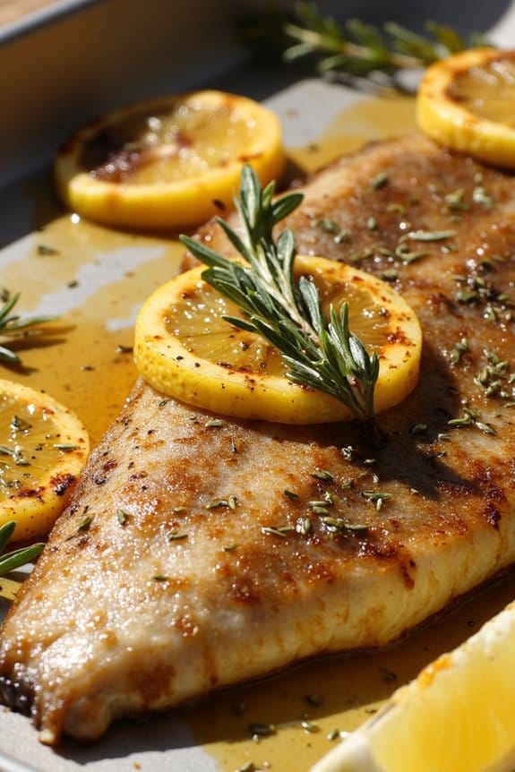 grilled sea bass delightfully seasoned