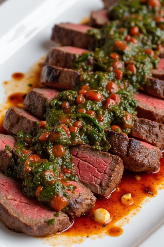 grilled skirt steak chimichurri