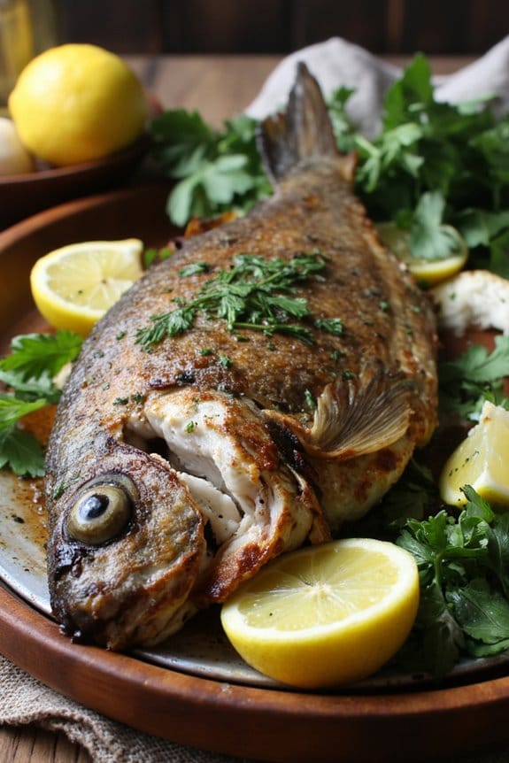 grilled whole snapper recipe