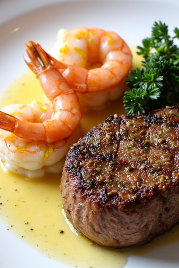 herb crusted filet mignon delight