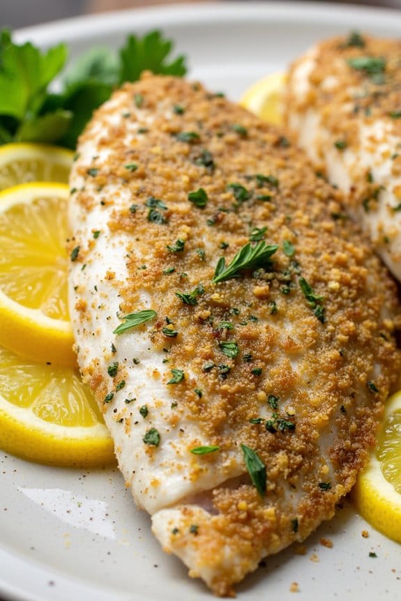 herb crusted grilled tilapia recipe