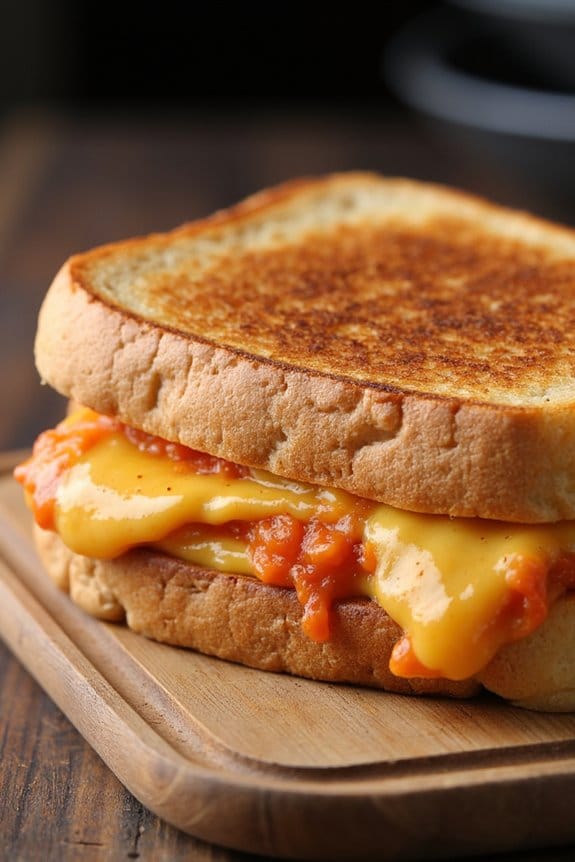 kimchi gruy re grilled cheese