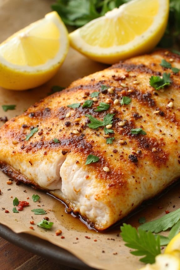 lemon pepper grilled fish