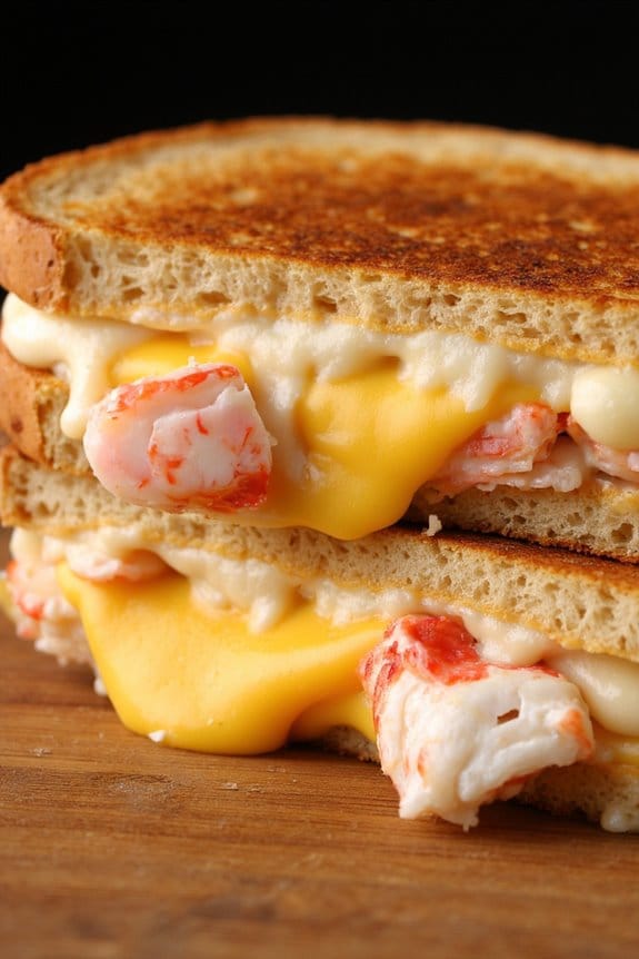lobster grilled cheese delight