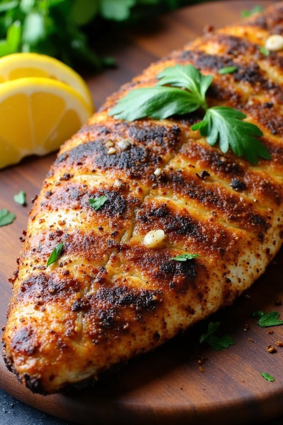 master blackened grilled fish