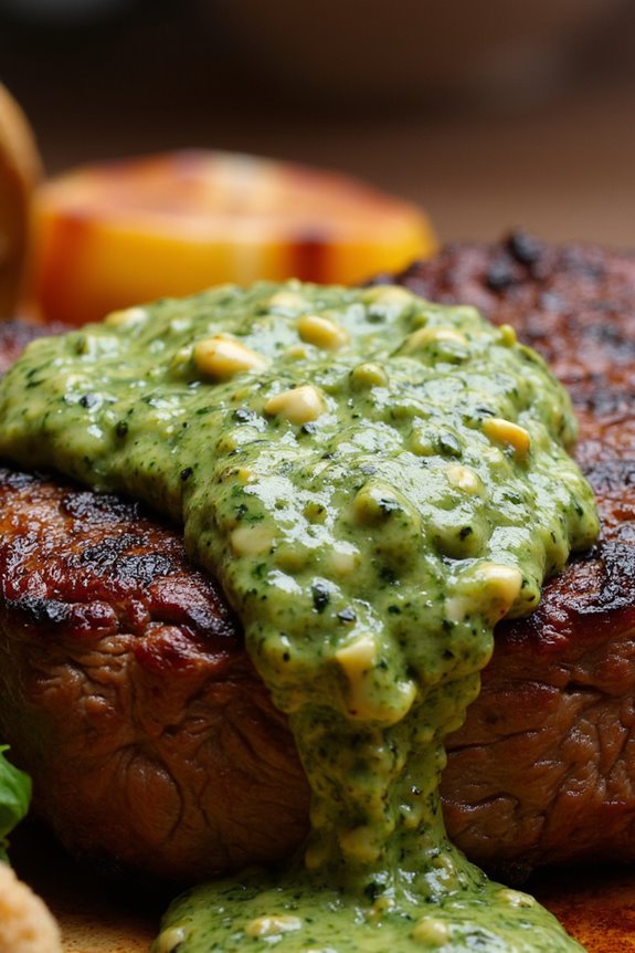 mediterranean basil pesto herb butter