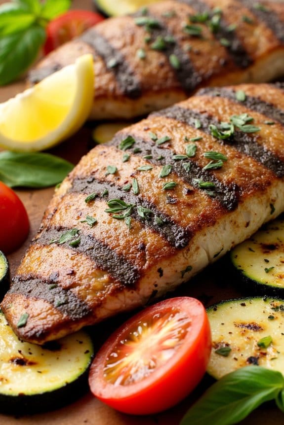 mediterranean grilled fish recipe